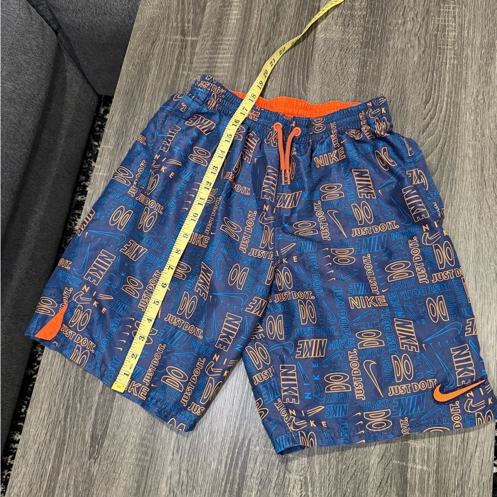 Nike men’s Blue and Orange Graphic Shorts” just Do lt” - Picture 4 of 8